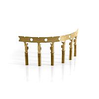 Amphenol SINE Systems AT62-16-0144 Contacts STAMPED FEM CONTACT 16-18 AWG, AU PLATE