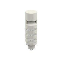 Banner Engineering TL50BLGY2R1AOS3ICQ Tower Lights Beacon Tower Light; Gray Housing: 3-Color Sealed; Omnidirectional Pulsed Audible with Volume Adjust Indicator; Voltage: 12-30 V dc or 24 V ac; Environmental Rating: IP67; Input: Bimodal; Colors: Green solid Yellow flash Red rotate; 5-pin M12 Integral