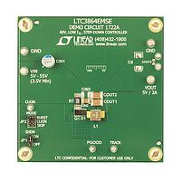 Analog Devices DC1722A Voltage Regulator - Switching Regulator LTC3864EMSE Demo Board - 3.5V < VIN < 55