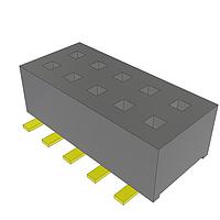 Samtec CLP-105-02-G-D Socket Low Profile Dual-Wipe Socket