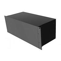 Hammond Manufacturing RM4U1908SBK Rack Mount rack - solid 4U 7.0 x16.60 x8.0