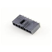 Molex 105313-1607 Headers & Wire Housings NANOFIT HDR RA SGL 7CKT 30AU BLK