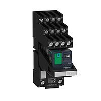 SCHNEIDER RXM4AB1BDPVS Miniature RXM Relay & separate Socket,4C/O 6A 24VDC