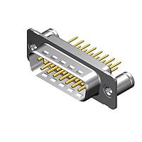 Molex / FCT 173109-1078 Standard Density FCT DSUB STR PC PLG 09 PN W/CLINCH