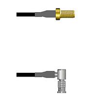 Amphenol Custom Cable Q-2V05G0003012i RF Cable Assemblies SMA-SJ/HDBNC-RP G174 12I