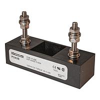 Mersen P243E Semiconductor Fuse Block Fuse Block,Semiconductor,For Use With A50P/A50QS,70-200A,1/4-20 Stud