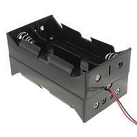 Eagle Plastic Devices 12BH182A-GR Battery Holder 8 D W/6" WIRE LDS