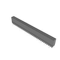 Samtec ESQ-132-12-T-D Sockets Elevated Socket Strip