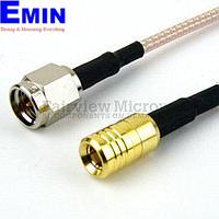 Fairview FMC0216315LF SMA Male to SMB Plug Cable RG-316 Coax and RoHS