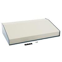 Hammond Manufacturing 1456PH3WHBU Sloped 15 Degree Slope Alum 8.3x3x14" Beige/Blue