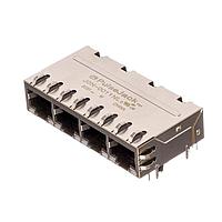 Pulse Electronics J0N-0011NL Modular CONN,RJ45,1X4, 1GD,1:1, NPB