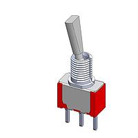 Mountain Switch 108-1MS1T6B1M2QE-EVX Toggle Switch SWITCH TOGGLE SPDT