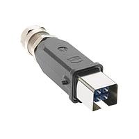 HARTING 09574070001000 Fiber Optic Connectors SET HAN3A ML PLUG 2X LC DUPLEX MM GOF