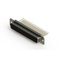 EDAC 627-M37-623-BT1 D-Sub Connectors - Standard Density Vertical Machined D-Sub Connectors