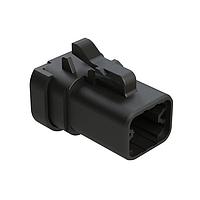 Amphenol SINE Systems ATP06-4S-MM01BLK Connectors 4 POS PLUG FEMALE