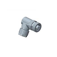 Amphenol LTW MSBP-05BFFA-SR7001 Circular Metric Connectors M12 Circular Metric Connector, B Code, Plastic, 4A, 05 pins, Female Connector, Female Contact, Right Angle, Screw Thread, Solder, Field Installable, F4.5 - F6.5mm, IP67 Mated