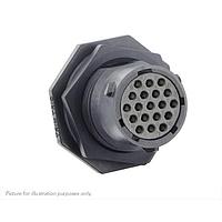 Eaton Souriau-Sunbank UTSX71419S Receptacles Jam nut receptacle, without backshell, for 19 female contacts, IP68/69K