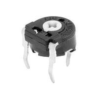 Same Sky (formerly CUI Devices) PTN06-D100CB20-H Potentiometers rotary potentiometer, 6mm, horizontal, 100K ohm, cross slot rotor, linear, 20% tolerance, 50% wiper