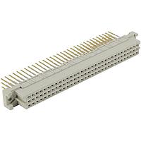 HARTING 09032965492015 Headers & Wire Housings DIN C female straight 96pin, press-in, 17mm tails, 30uin Au plating (posts 30uin Au)