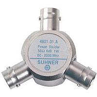 HUBER+SUHNER 4901.01.A Dividers Power Divider BNC jack(f), jack(f), jack(f)