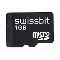Swissbit SFSD1024N1BN1WI-I-DE-111-STD MicroSD Cards Industrial microSD Card, S-250u, 1 GB, SLC Flash, -40C to +85C