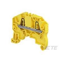 Entrelec - TE Connectivity ZK2.5-YL Feed Through Terminal Block Aut SNK PI-Spring