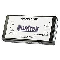 Qualtek Electronics QPDD10-48S3.3 Switching Power Supplies 3.3V 3A 10W DCDC SINGLE OUTPUT