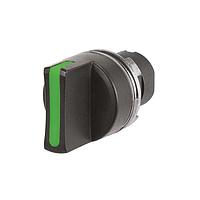 EAO 46-2819.1EX0.008 Knob Actuator, oe 22.3 mm, oe 29 mm, non illuminative, Black, short, round, Black, Plastic, Maintained - Rest - Maintained, IP65, IK06