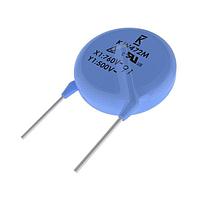 KEMET C721U151KWYDCAWL50 Radial Leaded Ceramic Disc Capacitor 760VAC 0.00015uF Y5P 10% LS=10mm