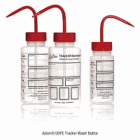 Azlon Az.WTR500VT Bottle Tracker-wash, LDPE, with vented cap 500ml