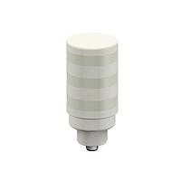 Banner Engineering TL50BLR2AOS3 Tower Lights Beacon Tower Light: 1-Color Sealed; Omnidirectional Pulsed Audible Indicator; Voltage: 12-30 V dc or 24 V ac; Environmental Rating: IP67; Input: Bimodal; Colors: Red flash; 2 m (6.5 ft) Integral Cable