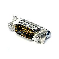 ITT Cannon DEMN9PNK87 D-Sub Standard Connectors DSUB 9M PCB STR N GF TIN