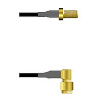 Amphenol Custom Cable Q-2V0340003006i RF Cable Assemblies SMA-SJ/SMA-RP G174 6I