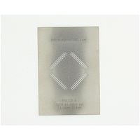 Chip Quik PA0113-S Sockets & Adapters TQFP-64 Stainless Steel Stencil