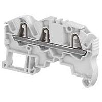 Entrelec - TE Connectivity ZK2.5-3P-WH Feed Through Terminal Block Aut SNK PI-Spring