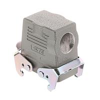 AMP Connectors - TE Connectivity T1270102121-000 Hoods Hood Steel Locking PG21 Side Entry