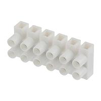 Molex 39100-1906 Wire-to-Wire Barrier Strip TERM STRIP 8MM LOW PROF 6 CIR WHT