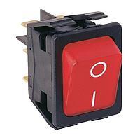 Bulgin C6053ALNAEB Splash Resistant Switch C6053AL T.BLACK 53 RED 230V WHT