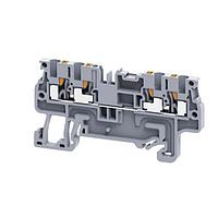 Altech CP1.5/4/BL Multiple Connection Terminal Block DIN Term Blk Push-In 4 Conn