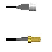 Amphenol Custom Cable Q-2I0710003144i RF Cable Assemblies N-SP/SMA-SJ G174 144I