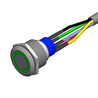 Dailywell MPB22-A0F10E-612-T1Q Pushbutton Switches 22mm Metal Pushbutton Switch