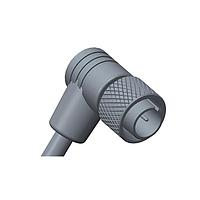 Amphenol LTW 105-02BFMM-SR7A02 Sensor Cables / Actuator Cables M10.5 Circular Metric Connector, Metal, 2A, 02 pins, Female Connector, Male Contact, Right Angle, Screw Thread, Overmolded, Length 2000mm, IP67 Mated