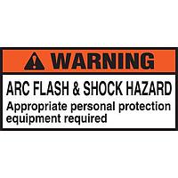 Panduit PPS0204W2107 Labels ADH Sign Poly Warning Header