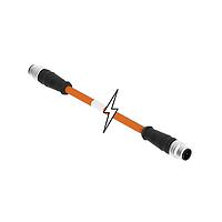 Molex 1201080310 Sensor Cables / Actuator Cables MIC 4P M/MP ST/ST D-CODED 20M ORG TPE