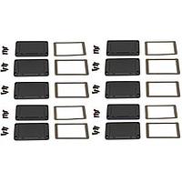 Hammond Manufacturing 1457KEPF-10 Extruded End Panel & EMI/RFI Gasket Kit, Pack 10