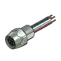 Amphenol CONEC 42-01001 M8 Female Socket 4P WIRE LEAD M8 FRONT MNT SCKT