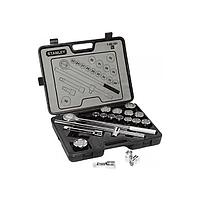 Stanley 89-101 19-Piece 3/4 Drive 12 Point Metric Socket Set