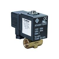 OMEGA SV3110 2-Way, NC, Direct Acting, Brass, Solenoid Valves (0.35 gal/min, 1/4 in, BSPP Male, 5/32 in, Direct Acting, Normally Closed)