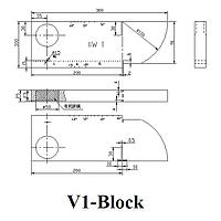 EBP Khối chuẩn V1 dùng cho máy siêu âm khuyết tật