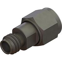 Amphenol SV Microwave 1139-6021 RF Adapters - In Series 1.00mm Male to Female Adapter
